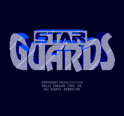 Star Guards Title Screen